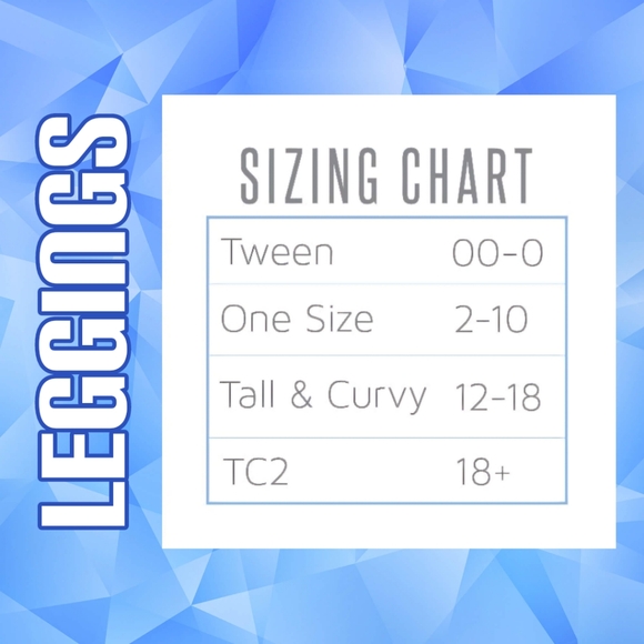 Snowflake One Size LuLaRoe Leggings - Picture 4 of 6